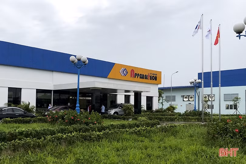 Nhà máy May mặc xuất khẩu Appareltech tại Đức Thọ tạm phong tỏa do có F1 của ca bệnh ở Hương Sơn