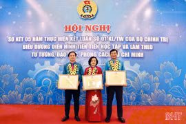 Hà Tĩnh có 1 tập thể, 2 cá nhân được vinh danh điển hình "học Bác" toàn quốc