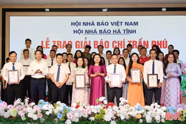 Vinh danh 34 tác phẩm xuất sắc đạt Giải Báo chí Trần Phú năm 2025