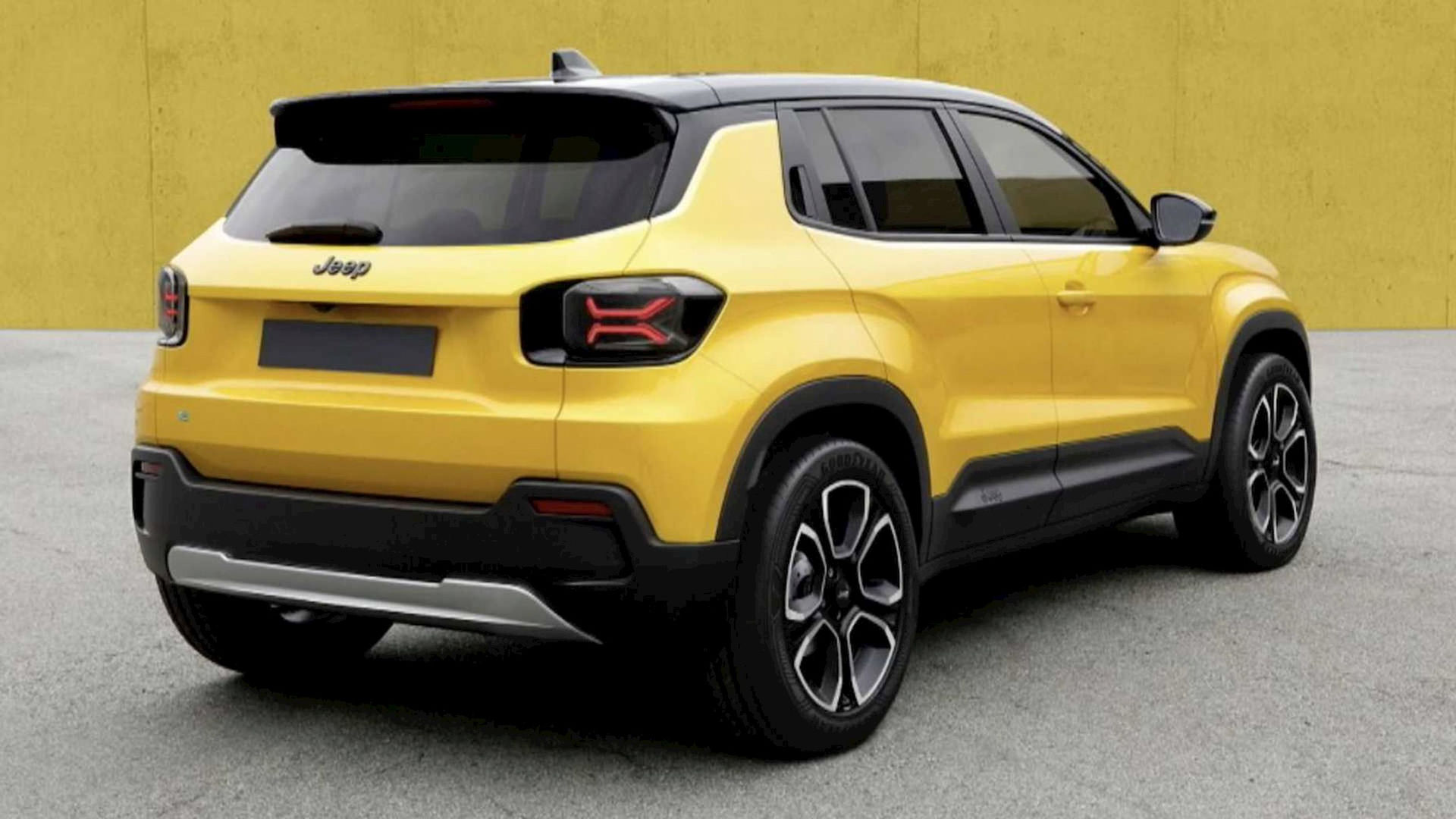 Hình ảnh đầu tiên của xe Jeep EV động cơ điện