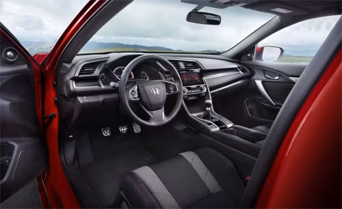 honda civic si 2017 xe co nho manh 200 ma luc