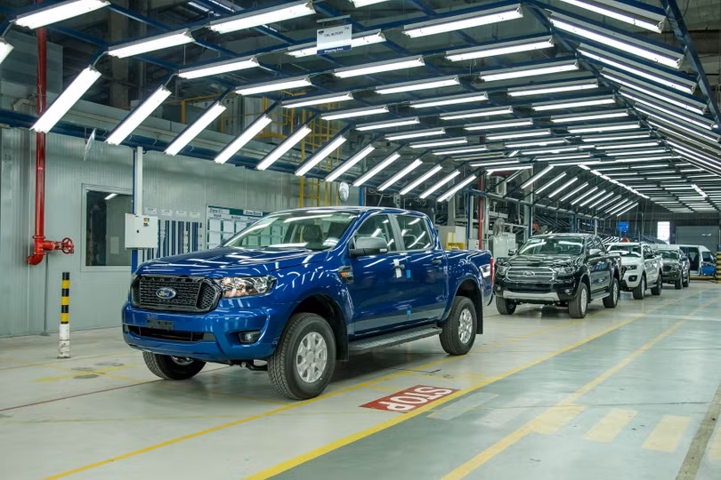 Ford Ranger 2021 lắp ráp tại Việt Nam ra mắt, giá không đổi