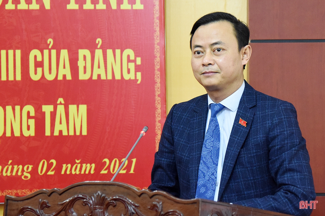 Hà Tĩnh thông báo kết quả Đại hội XIII của Đảng bằng hình thức trực tuyến