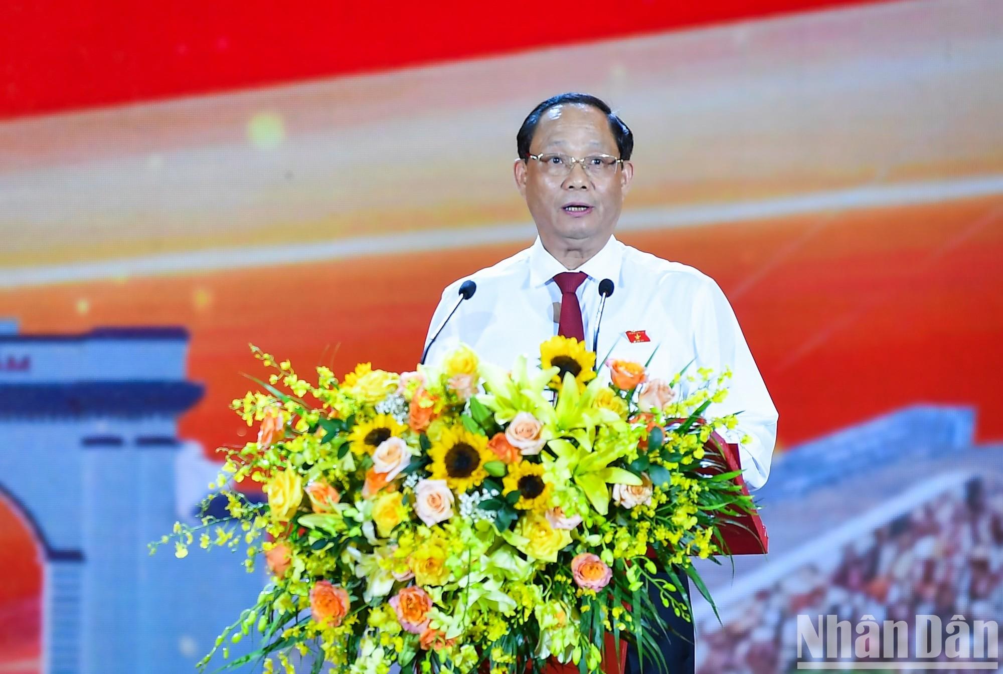 Theo Phó Chủ tịch Quốc hội, phát huy truyền thống anh hùng, bất khuất trong kháng chiến, bước vào thời kỳ đổi mới, Đảng bộ, chính quyền, quân và nhân dân tỉnh Quảng trị đã quyết tâm đoàn kết, tích cực khắc phục hậu quả chiến tranh, cần cù lao động sản xuất, phát triển kinh tế-xã hội, giữ vững quốc phòng, an ninh, đã đạt được nhiều thành tựu quan trọng.