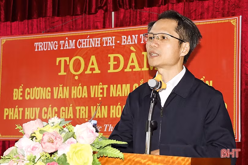 Phát huy các giá trị văn hóa, con người Đức Thọ