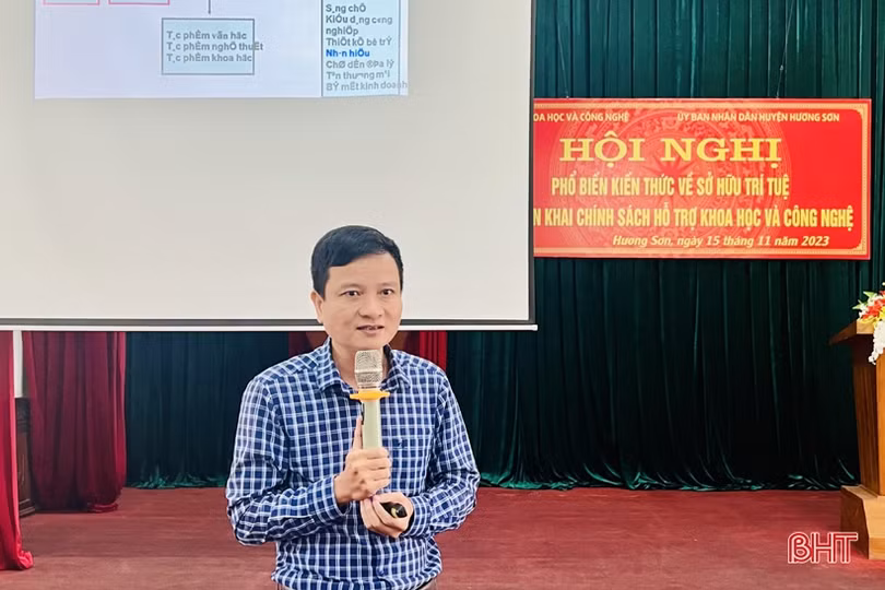 Nâng cao kiến thức sở hữu trí tuệ cho cán bộ và doanh nghiệp, hợp tác xã