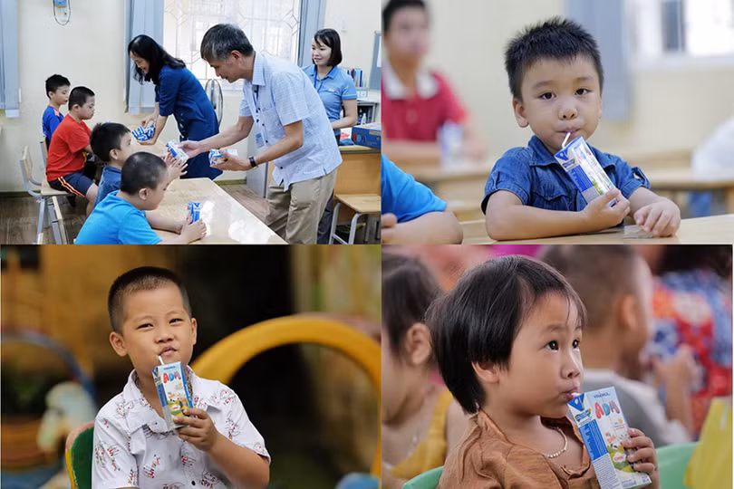 Hơn 1 triệu ly sữa tiếp tục đồng hành trẻ nhỏ đón chào năm học mới
