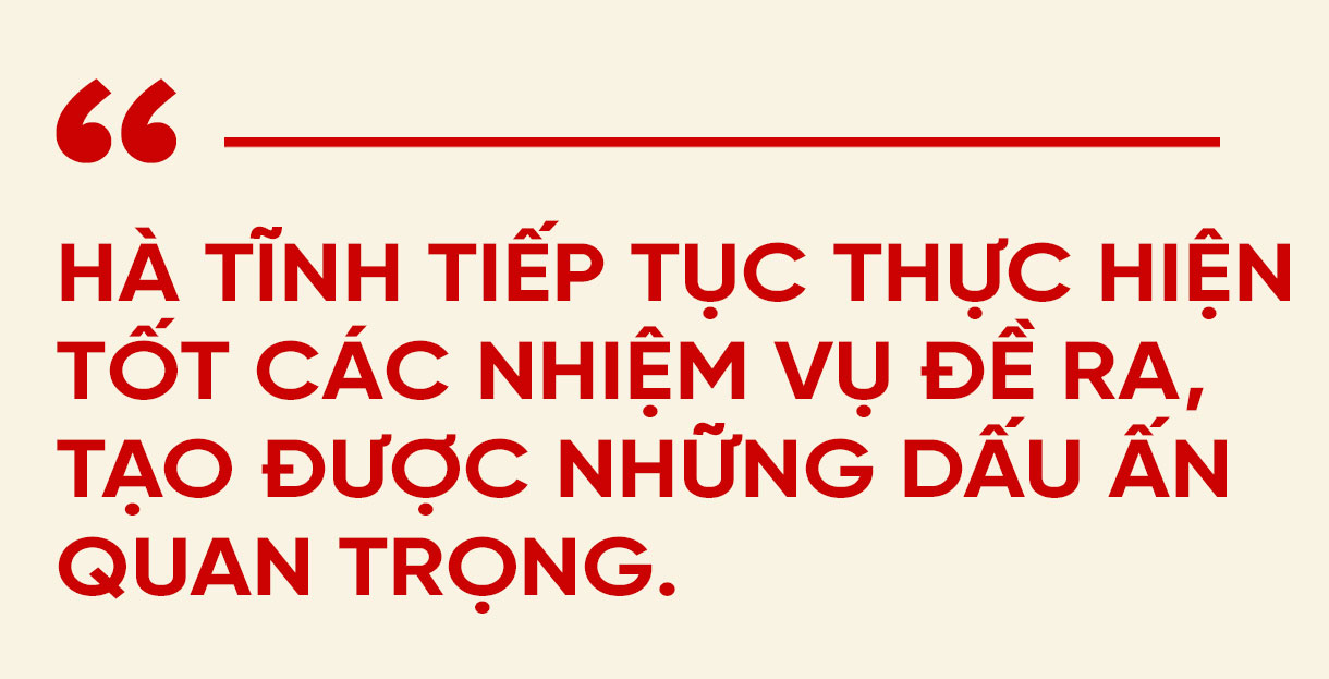 Đoàn kết, nỗ lực đưa Hà Tĩnh phát triển bền vững