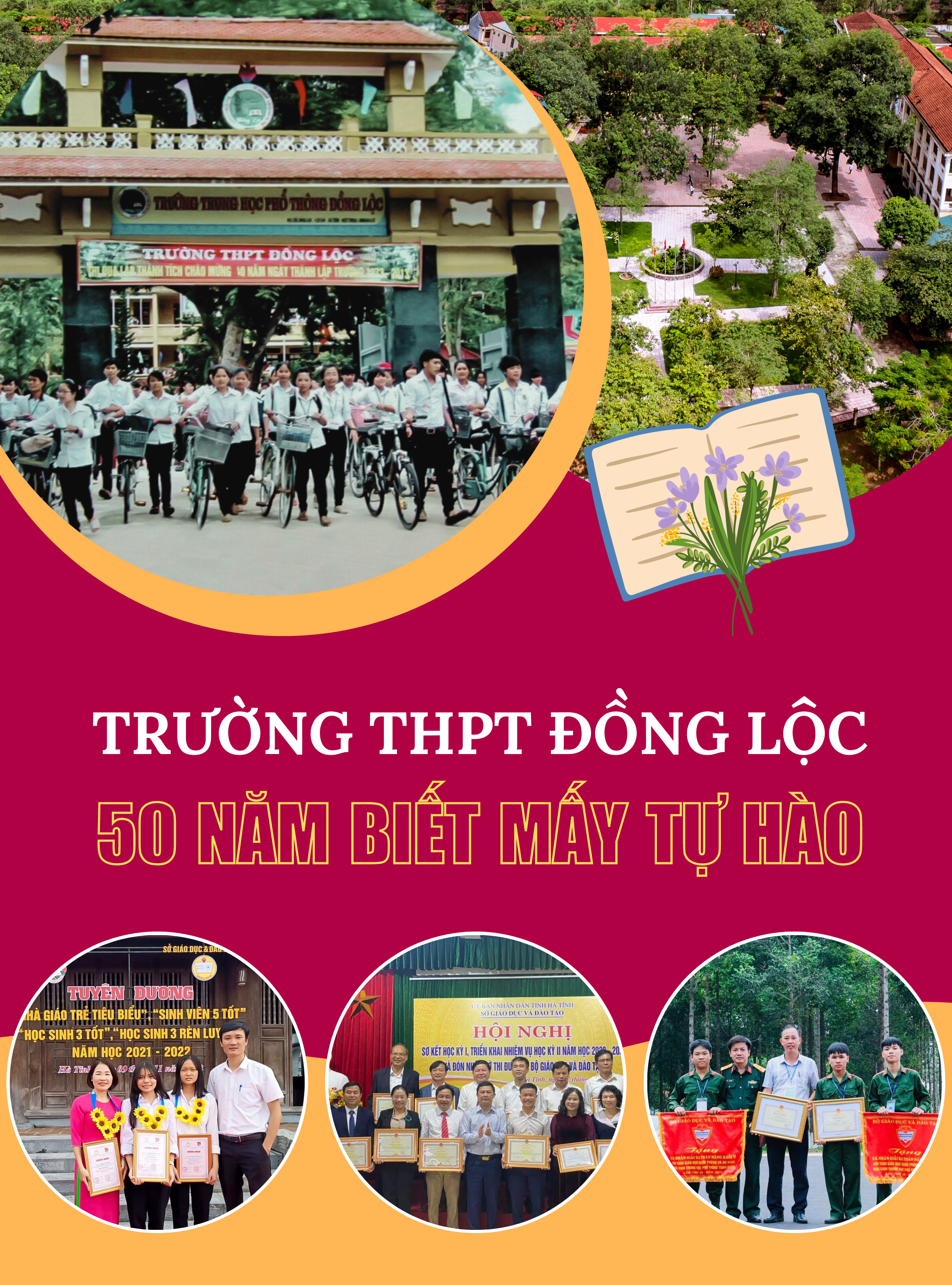 Trường THPT Đồng Lộc - 50 năm biết mấy tự hào
