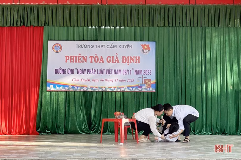 Phiên tòa giả định - án giả, hiệu quả thật