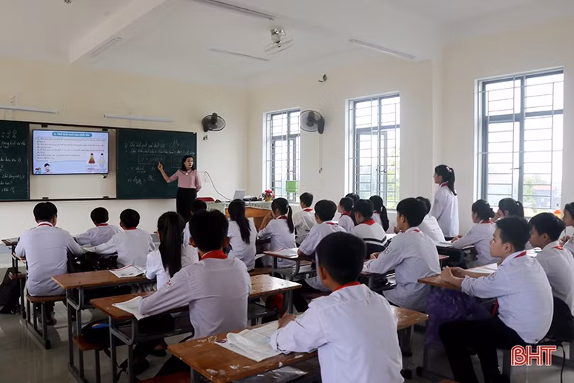 Tỷ lệ phòng học kiên cố của Hà Tĩnh đạt hơn 90%