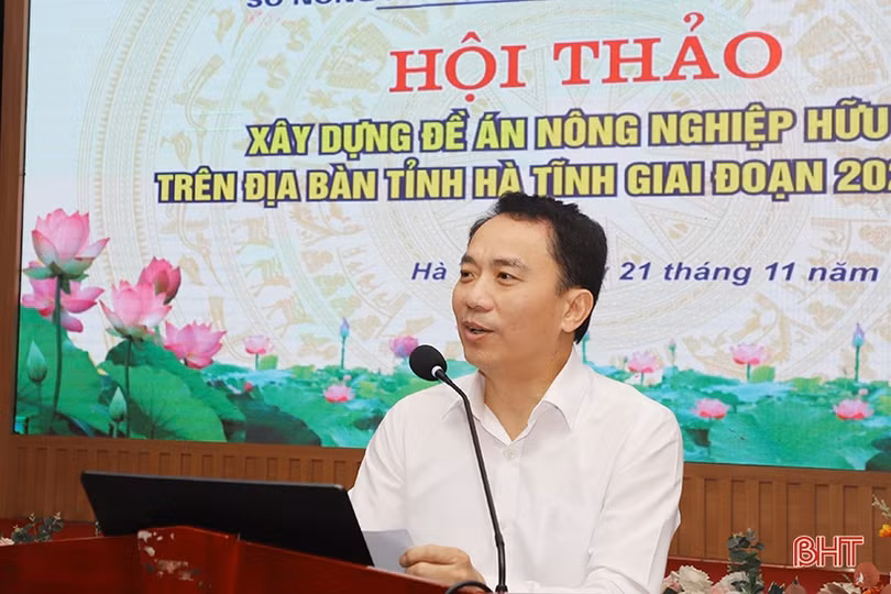 Xây dựng Đề án Nông nghiệp hữu cơ trên địa bàn tỉnh Hà Tĩnh giai đoạn 2023-2030