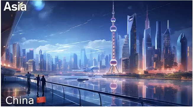 Ngỡ ngàng hình ảnh một số quốc gia tương lai được mô phỏng bởi AI