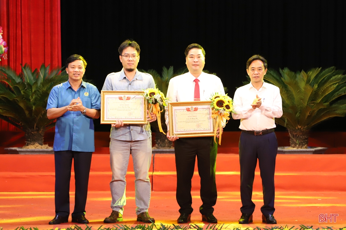 Ông Nguyễn Văn Danh tái cử chức Chủ tịch Liên đoàn Lao động tỉnh Hà Tĩnh