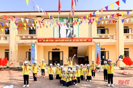 Các trường học ở Hà Tĩnh sẵn sàng cho lễ khai giảng năm học mới