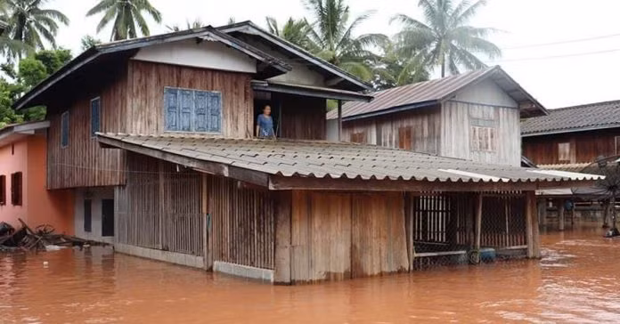 Cục Khí tượng thủy văn Lào cảnh báo người dân chủ động ứng phó bão Noul
