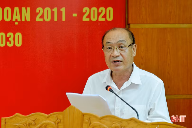 Phấn đấu đưa chỉ số cải cách hành chính của Hà Tĩnh vào top 10 tỉnh đứng đầu cả nước