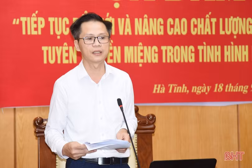 Hà Tĩnh đề xuất giải pháp nâng cao chất lượng công tác tuyên truyền miệng