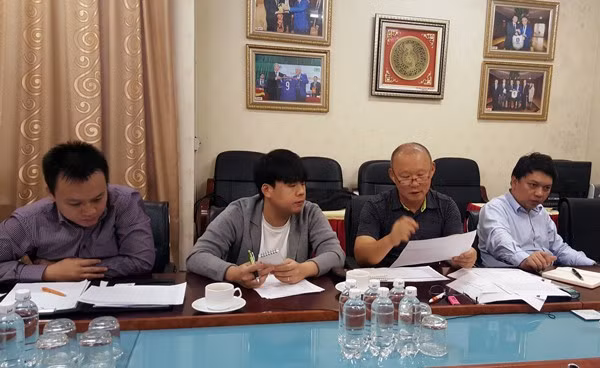 hlv park hang seo len ke hoach chuan bi tham du vck u23 chau a 2018