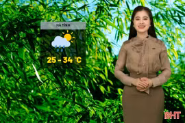 Dự báo thời tiết Hà Tĩnh ngày 24/8: Mưa rào vài nơi