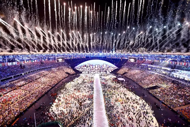 the gioi noi bat trong tuan tung bung khai mac olympic rio 2016