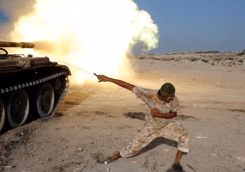 nhung hinh anh chan thuc nhat ve chien truong chong is o libya