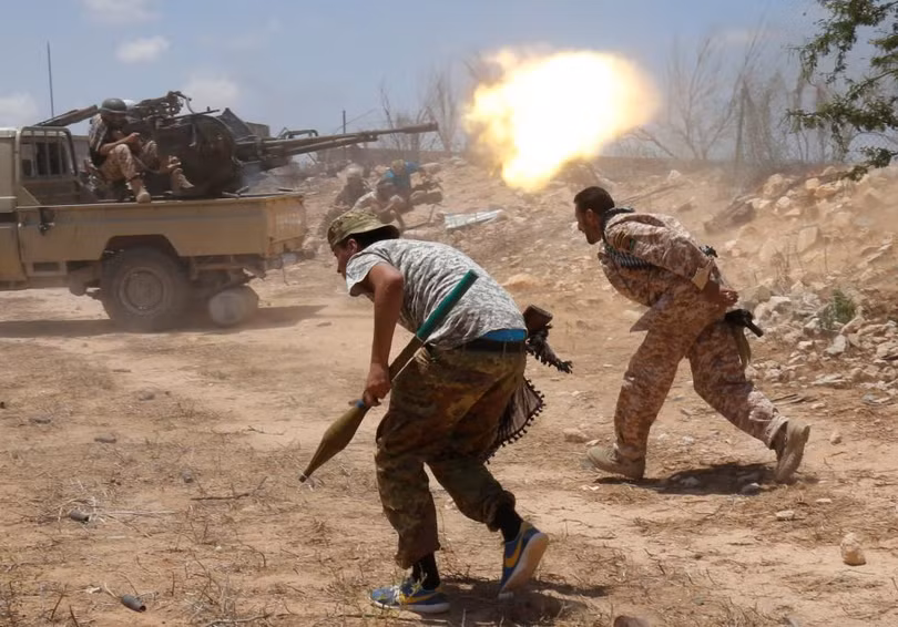 nhung hinh anh chan thuc nhat ve chien truong chong is o libya