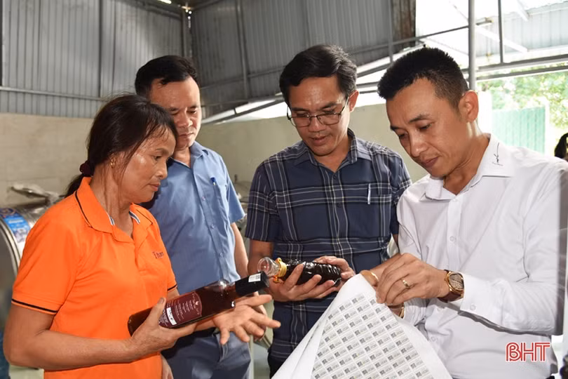 Lộc Hà có thêm 2 sản phẩm được công nhận đạt chuẩn OCOP 3 sao