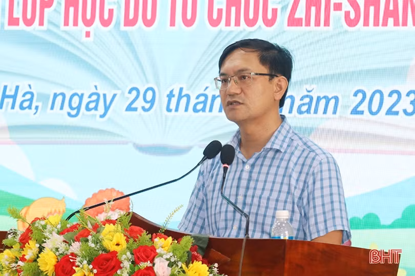 100% thư viện trường học ở Thạch Hà có đủ tài nguyên thông tin