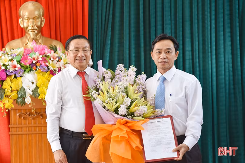Bổ nhiệm ông Trần Thế Dũng làm Trưởng ban Tổ chức Tỉnh ủy Hà Tĩnh