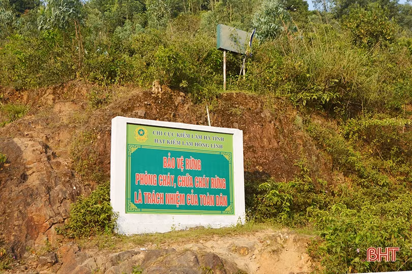 Hồng Lĩnh chủ động phòng, chống “lửa rừng” mùa nắng nóng