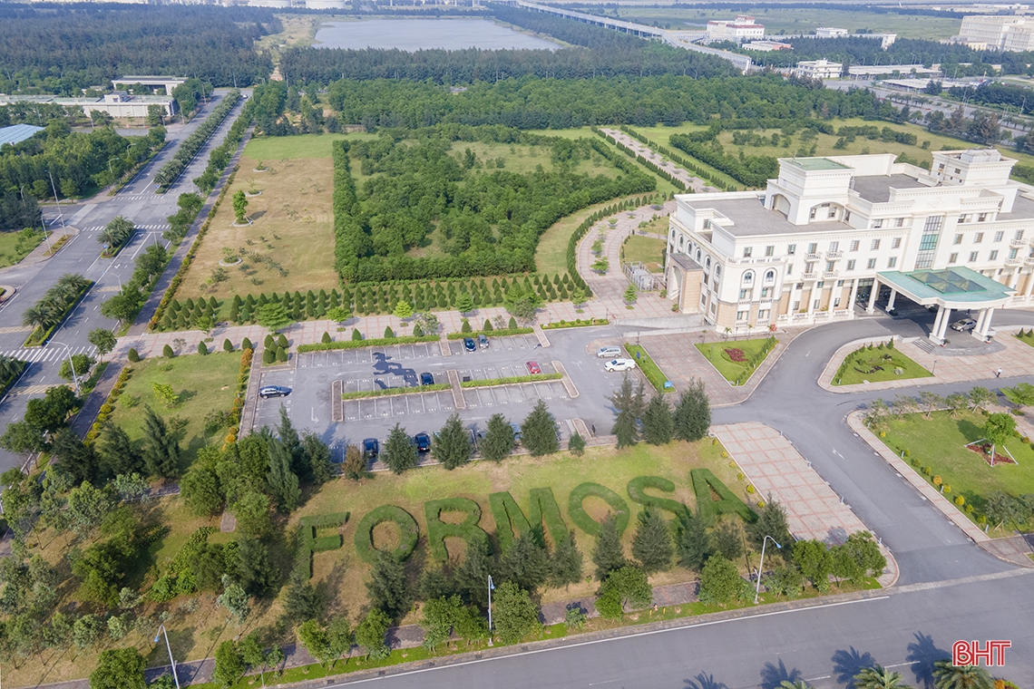 Formosa Hà Tĩnh phủ xanh 150 ha diện tích khuôn viên