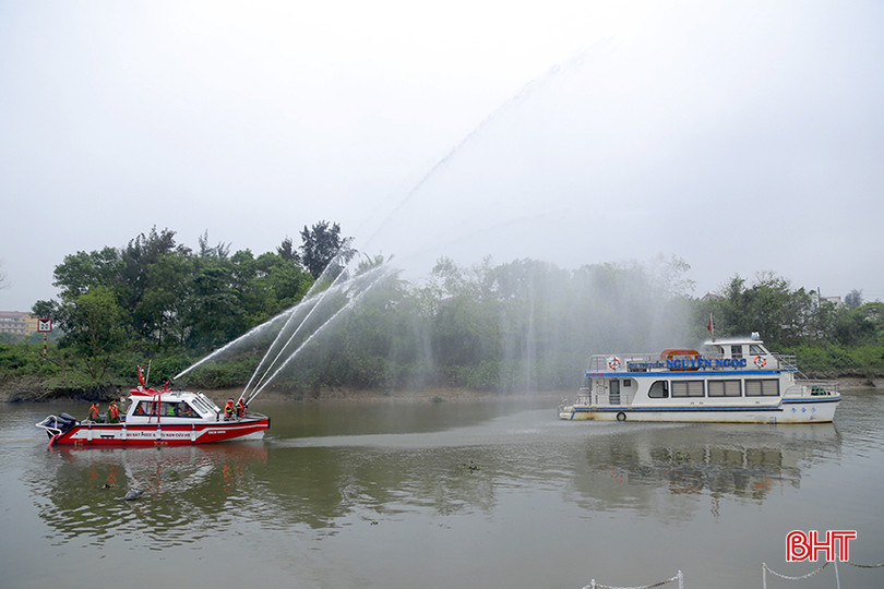 Lực lượng Cảnh sát PCCC đã phối hợp với các đơn vị hoàn thành tốt nhiệm vụ đặt ra.