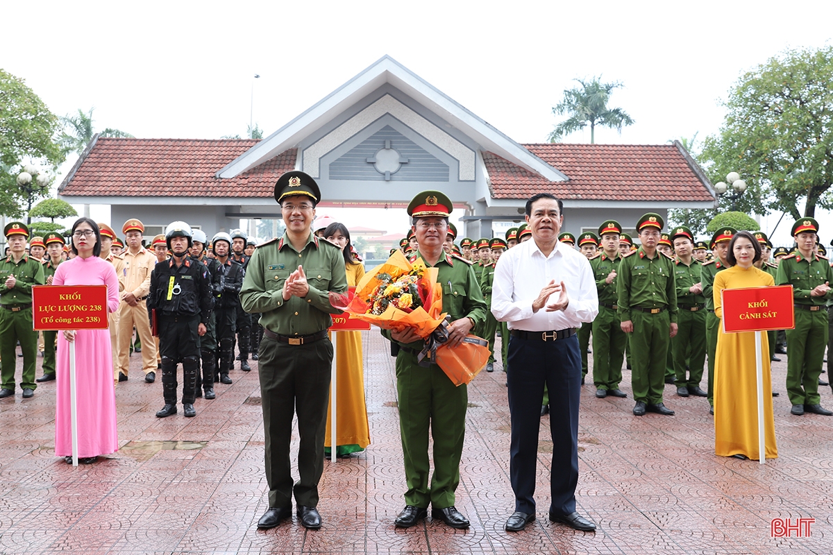 Công an Hà Tĩnh mở đợt cao điểm tấn công trấn áp tội phạm dịp tết Nguyên đán