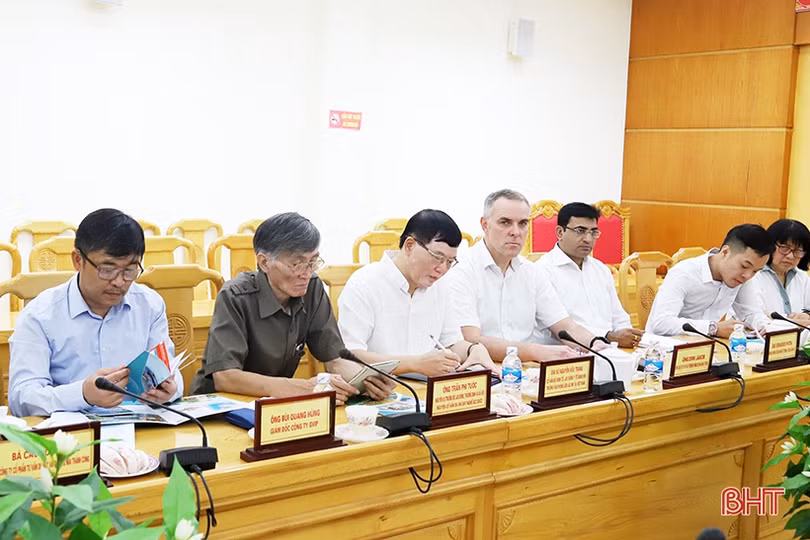 Tăng cường hợp tác song phương Hà Tĩnh - bang Mecklenburg Vorpommern