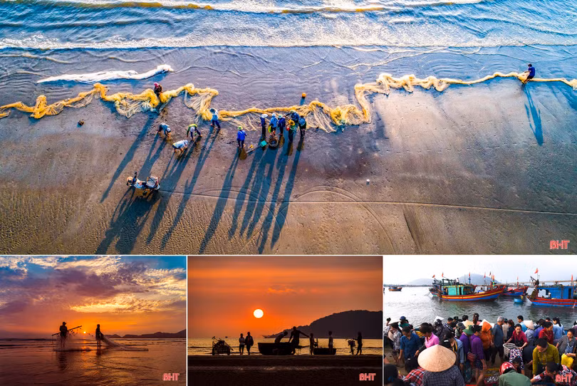 Biển rì rào “kể chuyện” quê hương…