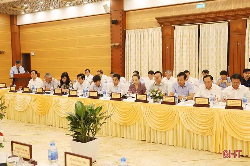 Tham vấn ý kiến chuyên gia để xây dựng Hà Tĩnh phát triển xanh và bền vững