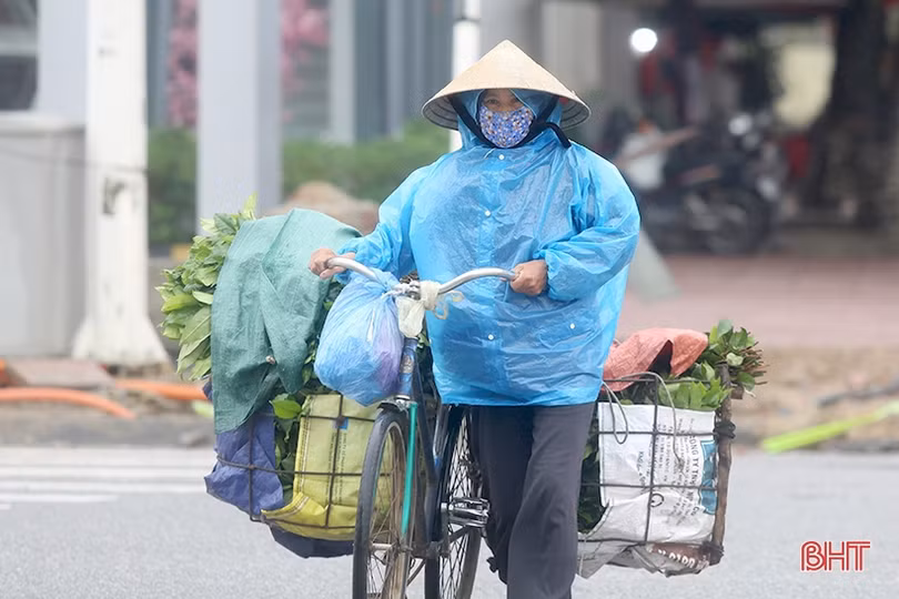 Hôm nay, Hà Tĩnh có mưa vài nơi, nhiệt độ thấp nhất từ 19-22 độ C