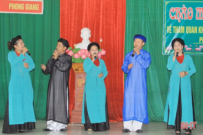 Người cán bộ nhiệt huyết, đam mê ví, giặm trên quê hương cụ Nguyễn