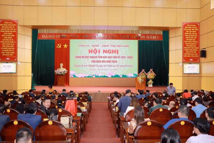 Công bố Quy hoạch tỉnh Bắc Kạn thời kỳ 2021 - 2030, tầm nhìn đến năm 2050