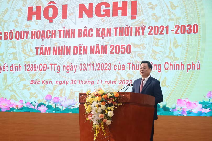 Công bố Quy hoạch tỉnh Bắc Kạn thời kỳ 2021 - 2030, tầm nhìn đến năm 2050