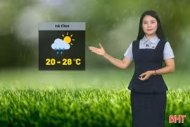 Dự báo thời tiết Hà Tĩnh ngày 6/10: Có mưa rải rác, nhiệt độ thấp nhất 20 độ C