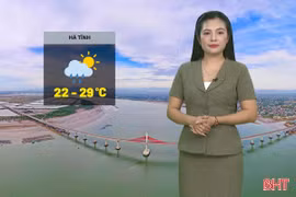 Dự báo thời tiết Hà Tĩnh ngày 11/10: Sáng sớm có mưa rải rác, trưa chiều giảm mây, hửng nắng