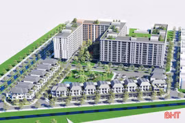 Hà Tĩn: Dự kiến đấu giá trực tuyến 41 căn nhà ở thương mại Dự án thí điểm nhà ở xã hội giai đoạn II trong tháng 11