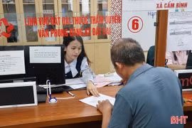 Hà Tĩnh tăng tốc “làm giàu, làm sạch” hơn 1,47 triệu thửa đất mới chỉ có dữ liệu không gian