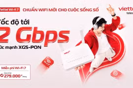 Viettel ra mắt gói cước GIGA và công nghệ Wi-Fi 7 chỉ từ 279.000 đồng/tháng