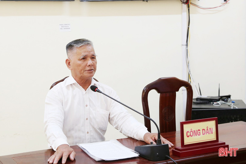 Công dân Hoàng Văn Cừ (phường Hà Huy Tập) kiến nghị liên quan đến việc tách thửa đất.