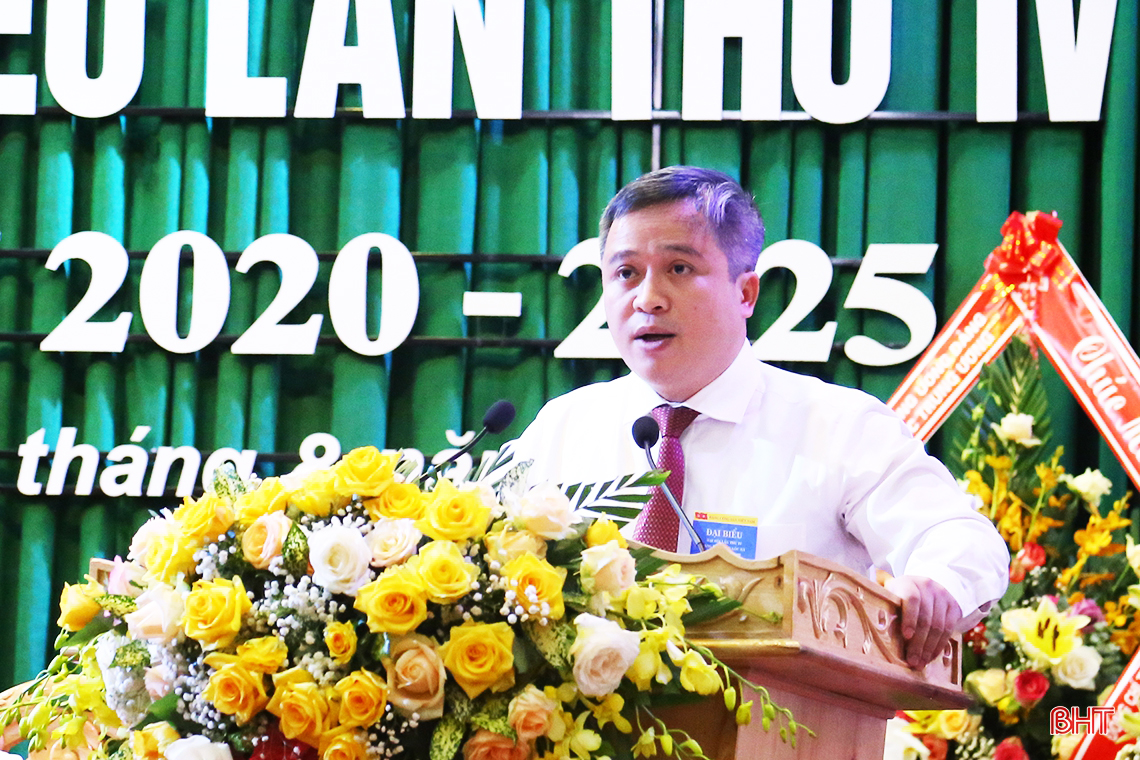 Bầu 34 đồng chí vào Ban Chấp hành Đảng bộ huyện Lộc Hà nhiệm kỳ 2020-2025