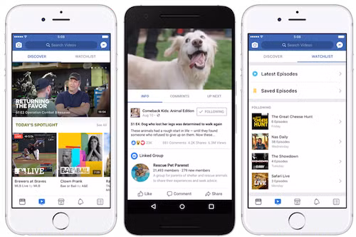 facebook watch tham vong lat do youtube