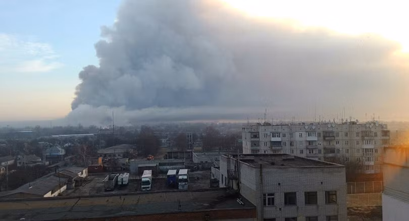 Nổ kho vũ khí lớn ở Ukraine, gần 10.000 người sơ tán